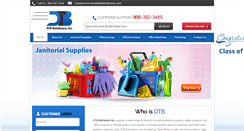 Desktop Screenshot of dtbdistributors.com